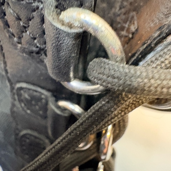 Coach Laura Black Women's Signature Lace-Up Boots - Picture 10 of 16